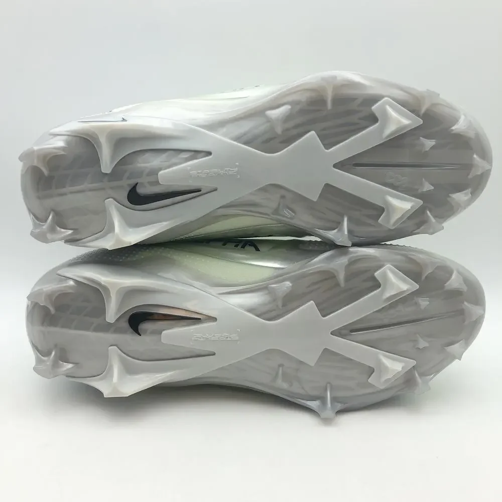 Nike Mens Alpha Menace 4 Elite Football Cleats Size 11 White Yellow FD7036 NWOB